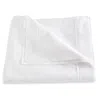 Matouk Gatsby Hemstitch Duvet Cover, King In White