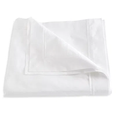 Matouk Gatsby Hemstitch Duvet Cover, King In White