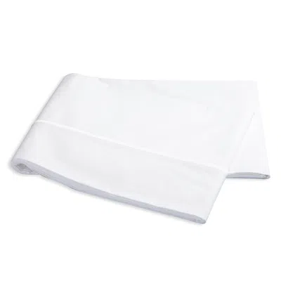 Matouk Gatsby Hemstitch Flat Sheet, King In White