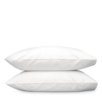 Matouk Gatsby Pillowcase Set, King In Bone/white