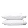 Matouk Gatsby Pillowcase Set, King In Champagne