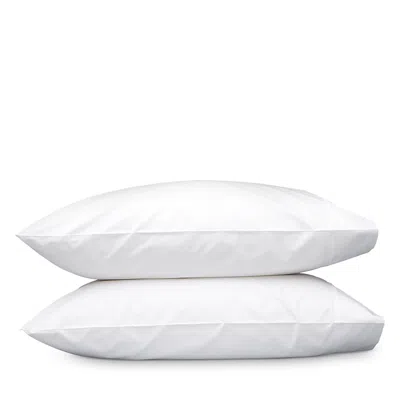 Matouk Gatsby Pillowcase Set, Standard In White