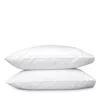 Matouk Lowell 600 Thread Count Set Of 2 Pillowcases In Pink