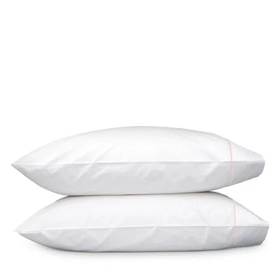 Matouk Lowell 600 Thread Count Set Of 2 Pillowcases In Pink