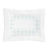 Matouk Gordian Knot Boudoir Sham In Blue