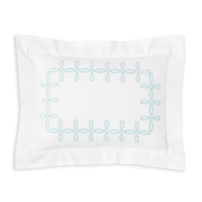 Matouk Gordian Knot Boudoir Sham In Blue