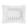 Matouk Gordian Knot Boudoir Sham In Silver