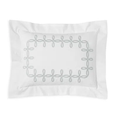 Matouk Gordian Knot Boudoir Sham In Silver