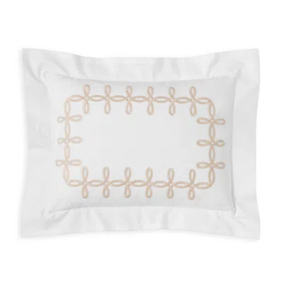 Matouk Gordian Knot Boudoir Sham In Truffle