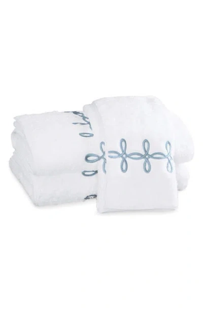 Matouk Gordian Knot Egyptian Cotton Hand Towel In White