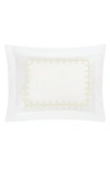 Matouk Gordian Knot Egyptian Cotton Percale Pillow Sham In White
