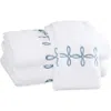 Matouk Gordian Knot Hand Towel In Hazy Blue