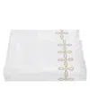 Matouk Gordian Knot Percale Duvet Cover, Full/queen
