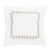 Matouk Gordian Knot Percale Euro Sham In White