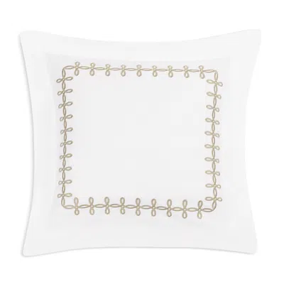Matouk Gordian Knot Percale Euro Sham In White