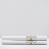 Matouk Gordian Knot Percale Flat Sheet, Full/queen