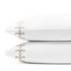 Matouk Gordian Knot Percale Standard Pillowcase, Pair In White