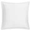Matouk Grace Euro Sham In White
