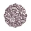 Matouk Granada Circle Placemat, Set Of 4 In Thistle
