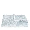 Matouk Granada Fitted Sheet, King In Blue