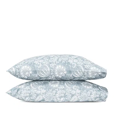 Matouk Granada King Pillowcase, Pair In Blue