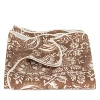 Matouk Granada Round Tablecloth, 108 In Chestnut