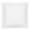 Matouk Hatch Cotton Euro Sham In Blue