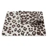 Matouk Iconic Leopard Tablecloth, 108 X 70 In Cinder