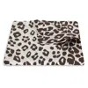 Matouk Iconic Leopard Tablecloth, 90 In Cinder