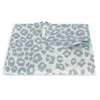 Matouk Iconic Leopard Tablecloth, 90 In Sky