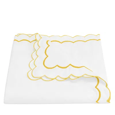 Matouk India Duvet Cover, Full/queen In Yellow