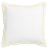 Matouk India Euro Sham In White