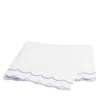 Matouk India Flat Sheet, Full/queen In White
