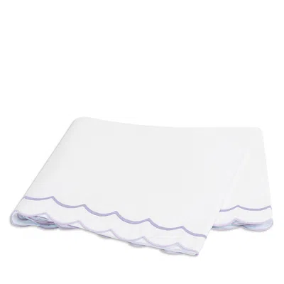 Matouk India Flat Sheet, King In Purple