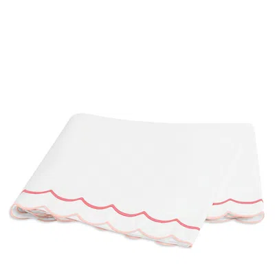 Matouk India Flat Sheet, King In Pink