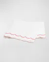 Matouk India Flat Sheet, Full-queen In Blush