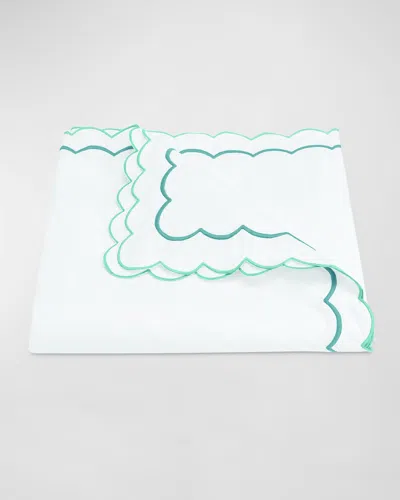Matouk India King Duvet Cover In Cerulean