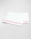 Matouk India King Flat Sheet In Blush
