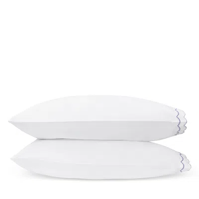 Matouk India King Pillowcase Pair In White