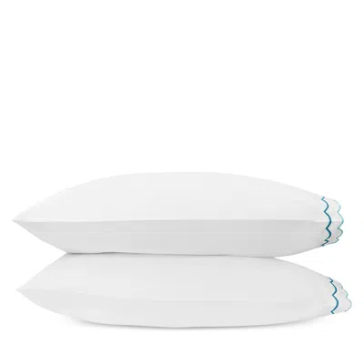 Matouk India King Pillowcase Pair In White