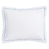 Matouk India King Sham In Blue