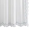 Matouk India Pique Shower Curtain In Pool