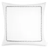 Matouk Ivins Embroidered Euro Sham - 150th Anniversary Exclusive In White/silver