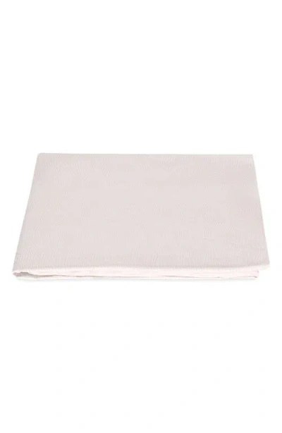 Matouk Jasper Cotton Sateen Fitted Sheet In Pink