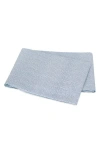 Matouk Jasper Cotton Sateen Flat Sheet In Steel Blue