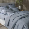 Matouk Jasper Duvet Cover, Full/queen In Hazy Blue