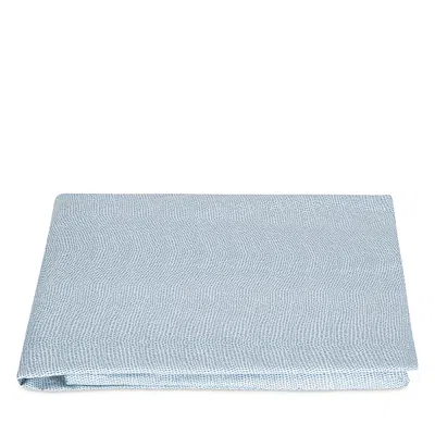 Matouk Jasper Fitted Sheet, Full In Blue