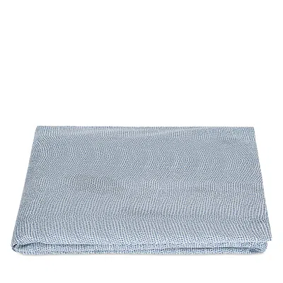 Matouk Jasper Fitted Sheet, Full In Blue