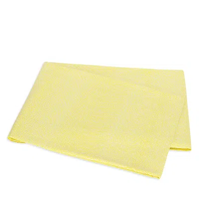Matouk Jasper Flat Sheet, Full/queen In Yellow