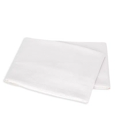 Matouk Jasper Flat Sheet, King In White
